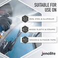 thumbnail image 4 of JENOLITE Directorust Gloss Spray Paint  HUNTER GREEN  3x400ml 3x13.52 oz  Direct To Rust Spray Paint For Metal  Multi Surface Gloss Spray Paint For Wood, Metal, Plastic, Ceramic  RAL6028, 4 of 6