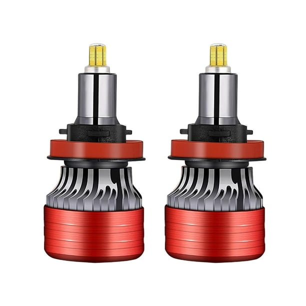 Bombillas LED para faros delanteros, Plug and Play, luz blanca fría de 6000 K, aptas para vehículos. H11