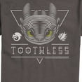 thumbnail image 3 of How to Train Your Dragon - Toothless Line Art  - Men's Short Sleeve Graphic T-Shirt, 3 of 5