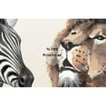 thumbnail image 4 of GK Wall Design  Wildlife in the Tropical Jungle Safari Lion Leopard Elephant Giraffe Zebra Bird Wallpaper H:35"  x W:55", 4 of 4
