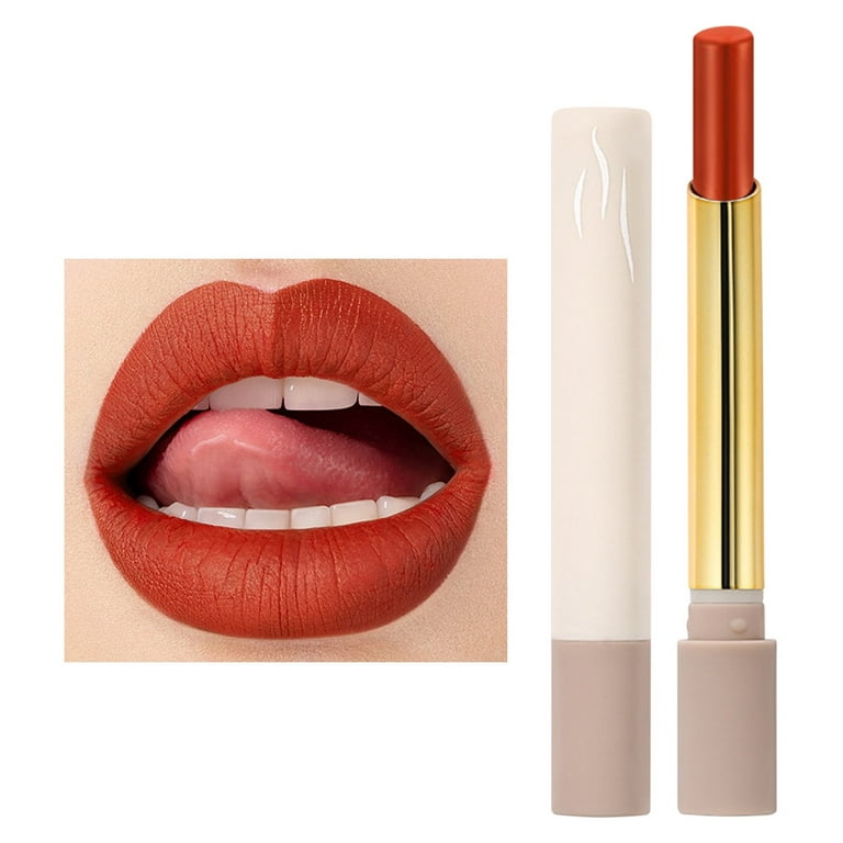 ZHAGHMIN Lip Liner And Lipstick Set Silky Small Thin Tube Lipstick Soft  Mist Portable Moisturizing Non Dry Lipstick Red Lips Long Lasting  Waterproof