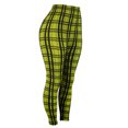 thumbnail image 5 of Leggings de mujer Pantalones de entrenamiento de cintura alta Pantalones de jogging Deportes casuales Medias activas Pantalones a cuadros, 5 of 5