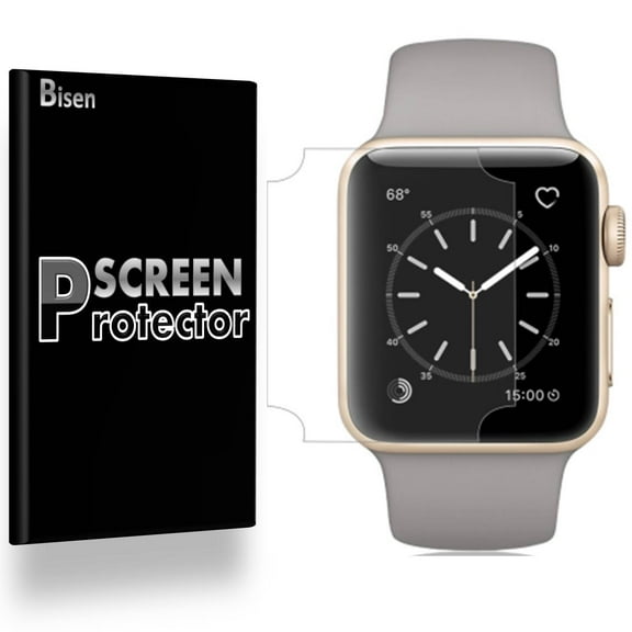 Apple Watch 42 mm (1st Gen) [8-Pack BISEN] Screen Protector, HD Clear, Anti-Scratch, Anti-Shock