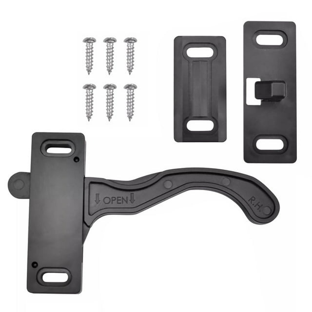RV Screen Door Latch Right Hand Handle Kit Universal Cargo Maintenance Universal Cargo Trailer Touring Caravans Camper Replacement Parts Accessories