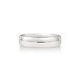 thumbnail image 3 of Oxford Ivy Oxford Ivy Men's Solid 14K White Gold 5mm Comfort Fit Plain Wedding Band (Available Ring Sizes 8-14) Size 12, 3 of 6