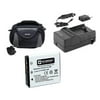 Panasonic HX-DC1 Camcorder Accessory Kit includes: SDC-26 Case, SDDLi88 Battery, SDM-1528 Charger