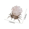 thumbnail image 3 of Mecorevxz Halloween Decorations Creepy Crawly Natural Crystal Amethyst Gravel White Crystal Desktop Decoration Halloween Gifts, 3 of 6