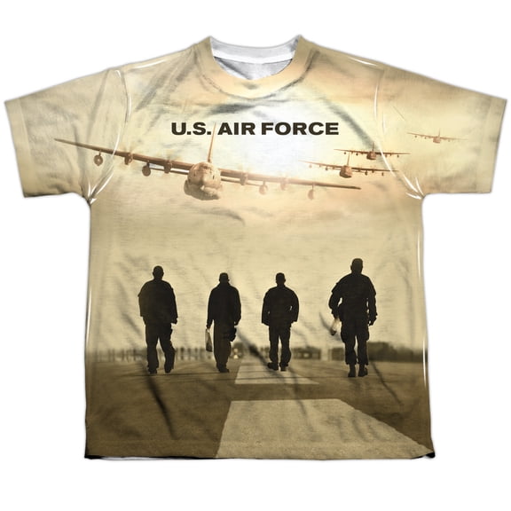 Air Force - Long Walk - Youth Short Sleeve Shirt - Medium