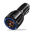 thumbnail image 2 of Quick Charge QC 3.0 USB Car Charger 3.1A Adaptador de cargador de carga rápida Likrtyny Accesorios para autos y motos, 2 of 4