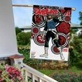 thumbnail image 5 of Bullseye-bandera de jardín temática. Regalo perfecto para fans, amigos y familiares, ideal para actividades al aire libre y decoración de fiestas.28CM*45CM, 5 of 5
