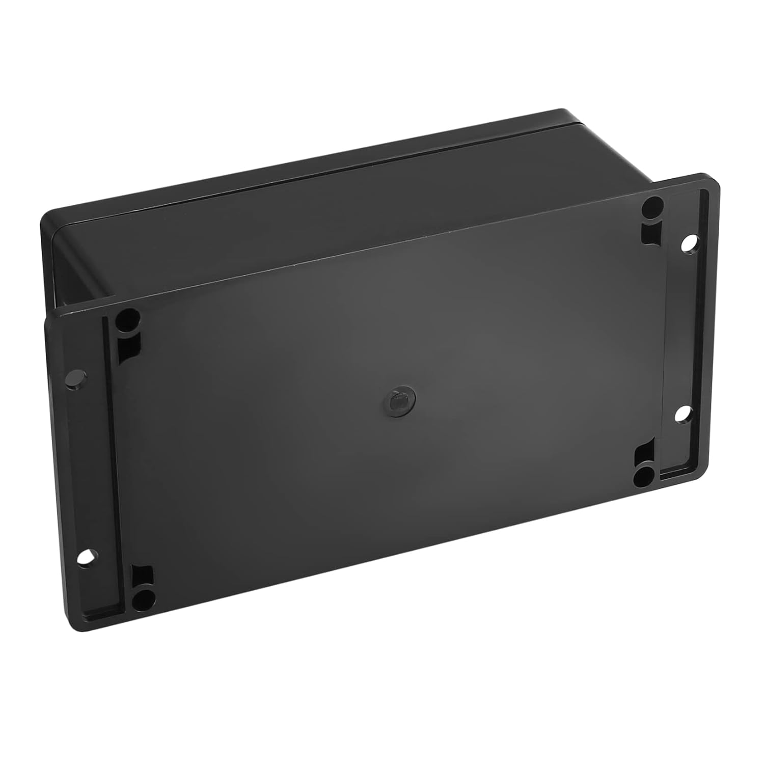 Junction box, junction box, IP65 waterproof electronic box, plastic casing for electronic projects, fixed ear junction box, black 200x120x75 mm