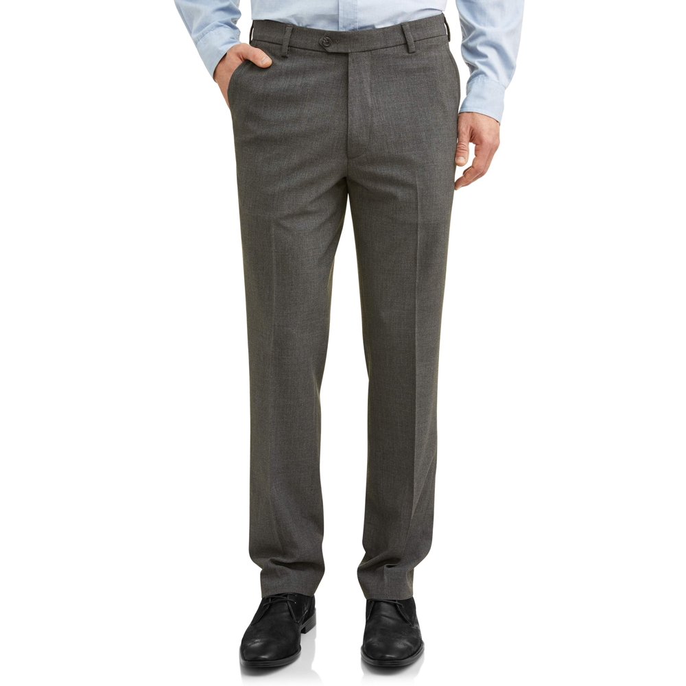 george flat front pants