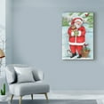 thumbnail image 3 of Trademark Fine Art 'Santa With Friends' Canvas Art by Melinda Hipsher, 3 of 3