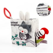 YINYUE Sensory Baby Toys Baby Soft Book for Early Education, Infant Tummy Time Toys, Can Be Bitten and Tear Not Rotten Paper 0-3 Years Old Newborn Toys