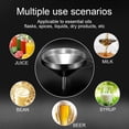 thumbnail image 5 of Embudo de cocina para llenar botellas, embudo para aceite de cocina, embudo para té, grasa, jugo, alimentos, embudo de acero inoxidable, 5 of 5