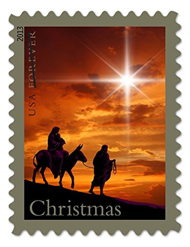 holy family sheet of 20 usps forever postage stamps christmas star christmas forever stamps
