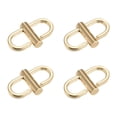 thumbnail image 1 of Hebillas de metal Unique Bargains 4uds 22x10mm Dorado Tono, 1 of 7