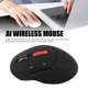 thumbnail image 3 of Mouse Ai, Mouse Inalámbrico USB Bluetooth Con Entrada De Voz, Transcribir, Traducir Y Resumir, Compatibilidad De Lenguaje Múltiple, Diseño Ergonómico Ajustable De 4 Velocidades, 3 of 7