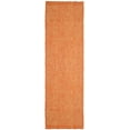 thumbnail image 2 of SAFAVIEH Natural Fiber Geraldine Geometric Jute Runner Rug, Rust/Natural, 2'3" x 6', 2 of 6