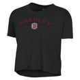 thumbnail image 2 of Women's Alternative Apparel  Black Bradley Braves Retro Jersey Headliner Cropped T-Shirt, 2 of 3