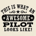 thumbnail image 3 of CafePress - Awesome Pilot Light T Shirt - Men's Classic Graphic T-Shirt, 3 of 4