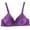 Purple, variant on Yoga Sports Bra Women Padded Bra Feature V-Neck Bralette Bra Style W-1274 Pinks M