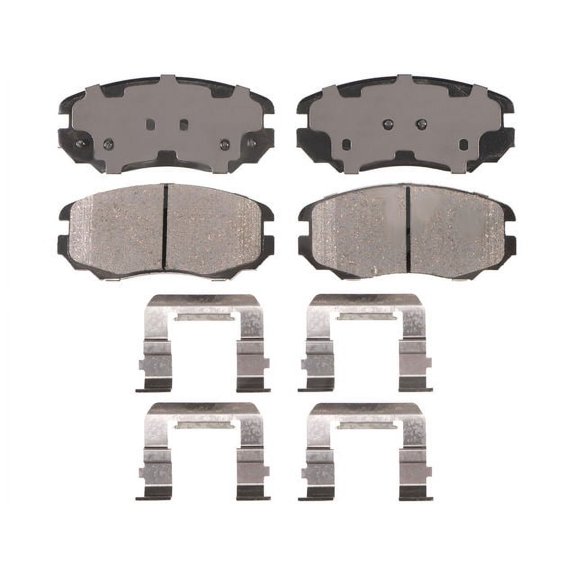 Front Brake Pad Set - Compatible with 2010 - 2017 GMC Terrain 2011 2012 2013 2014 2015 2016