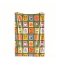 thumbnail image 3 of Halloween Sale Clearance!Fall Decorations for Home, Autumns Thanksgiving Flannel Throw Blanket 5 Cute Fall Patterns Plushs Blanket 70x100cm For Sofa Bed Camping Warm Light Weight Cover, 3 of 9