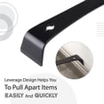 thumbnail image 4 of Pry Bar Scraper, 9.5-Inch, Carbon Steel, Pry Tool, Scrape and Pry Bar, Metal Pry Tool, Flat Pry Bar, Beekeeping Equipment Bee, 4 of 5