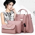 thumbnail image 3 of Youkk 3 Pcs Sac à Main Élégant pour Femmes Choix Luxueux et Abordable Durable Intemporel Rouge, 3 of 6