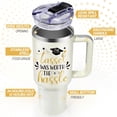 thumbnail image 4 of Graduation Gifts for Her, Congrats Grad Gifts for College or High School 2025 Graduation Gift for Student, Daughter, Sister, Friend, The Tassel Was Worth the Hassle 40oz Tumbler, 4 of 6
