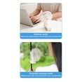 thumbnail image 6 of Portable Clip-On Umbrella Fan with Rechargeable Battery and Digital Display, Hands-Free Personal Cooling Fan for Outdoor Activities and Summer Travel, 6 of 9