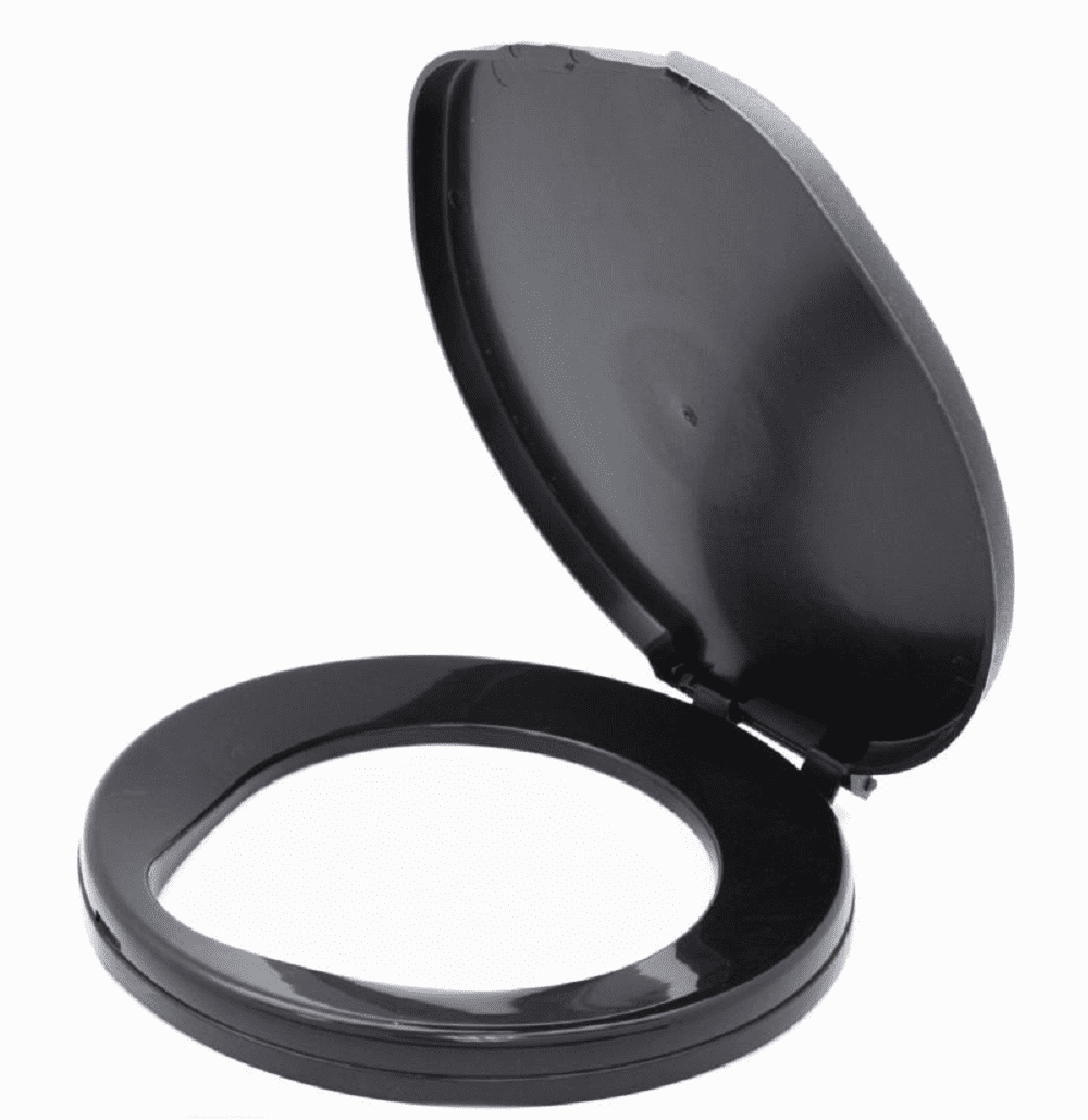 Folding Portable Camping Survival Emergency Toilet Seat Lid for 5