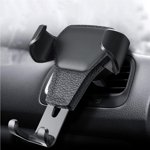 Support de téléphone de montage d'aération de voiture Support de téléphonie de gravité Support de téléphones de gravité Porte-téléphone de sortie ventilé de gravité