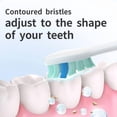 thumbnail image 2 of C2 Optimal Plaque Control Replacement Toothbrush Heads, Compatible with Phlilps Sonlcare Electric Toothbrush Brush Heads, HX9024, 8 Brush Heads, White, 2 of 5