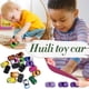 thumbnail image 2 of Modelo de coche en miniatura para niños, juguetes de cumpleaños, dibujos animados, niños, fiesta, vehículo, plástico, educativo, juguete para tirar, bebés, niños, educación, 2 of 8