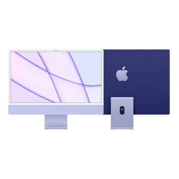 Restored 2021 Apple iMac (24-inch, Apple M1 chip with 8‑core CPU and 8‑core  GPU, 8GB RAM, 256GB) - Purple (Refurbished)