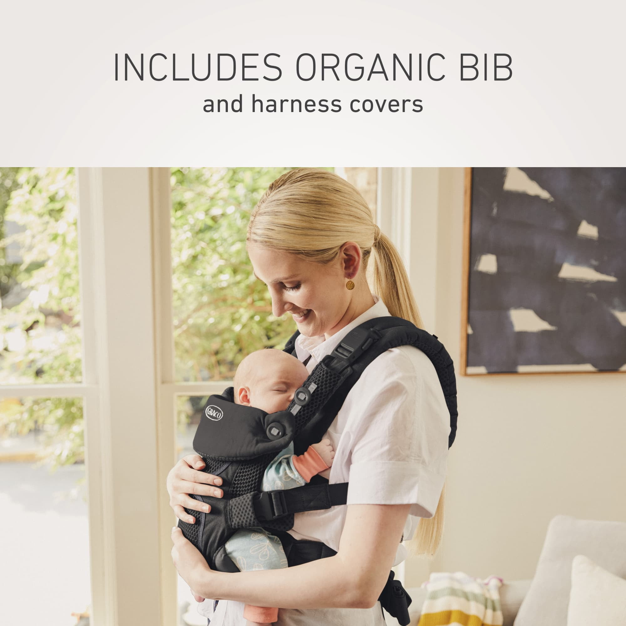 Graco Premier Cradle Me 4-in-1 Baby Carrier, Black Onyx