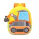 thumbnail image 3 of Mochila de felpa con forma de excavadora para niños de 2 a 4 años, ideal para la escuela, para hombres y mujeres, 3 of 3