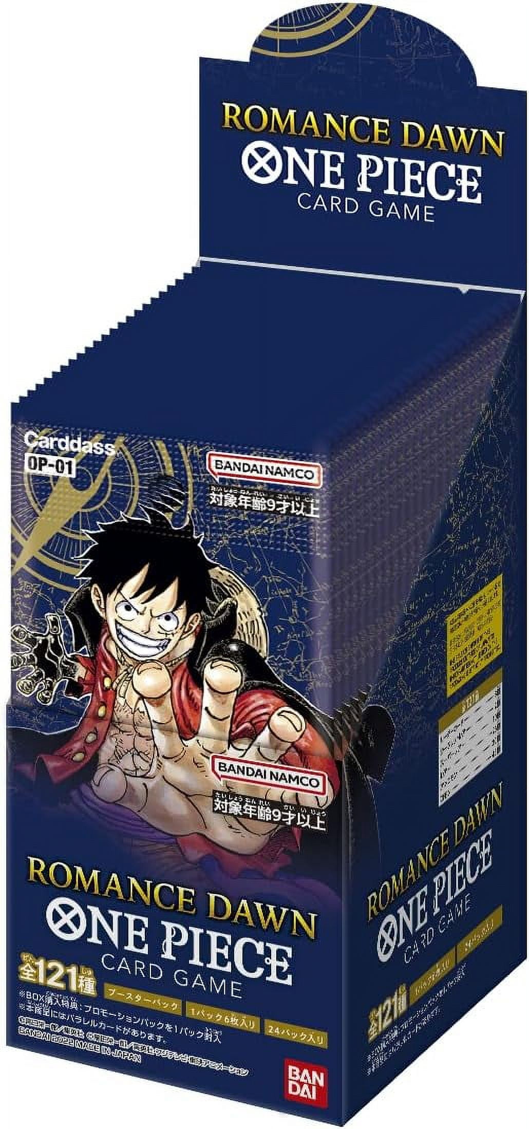 Amazon.com: BANDAI One Piece Romance Dawn Card Game [OP-01
