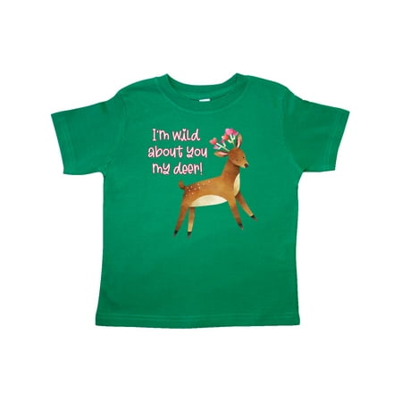 

Inktastic I m Wild About You My Deer Gift Toddler Boy or Toddler Girl T-Shirt
