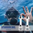 thumbnail image 1 of Banda de lanza de acero inoxidable Universal Wishbone Nail Fish Fork Bsvklp para pesca submarina buceo, 1 of 6