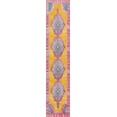 thumbnail image 5 of Unique Loom Timeless Collection Area Rug - Thomas (2' 6" x 10' Runner Yellow/Fuchsia), 5 of 6