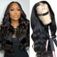 thumbnail image 3 of Ganfancp Peluca Mujer Ondulada Pelo Largo Rizado con Raya Media Ondulado Cabeza Completa Pelo Largo Rizado Ofertas Del Día Sólo En Línea 1*Peluca, 1*Red para El Pelo, 3*Abrazaderas, 3 of 7