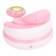 thumbnail image 5 of Asiento De Apoyo Para Bebés, Apariencia Linda, Bomba De Aire Incorporada, Sofá Portátil De Respaldo Para Bebés Duradero De PVC Para Piso, 5 of 7