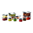 Rubbermaid Brilliance Food Storage Container, 20 Piece Variety Set
