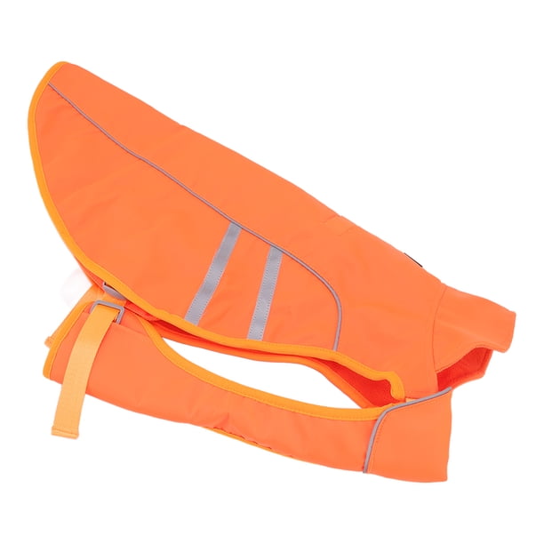 Chubasquero para perros reflectante impermeable a prueba de viento chaleco de seguridad mascota cachorro chaqueta de lluvia para caminar senderismo XL