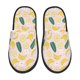 thumbnail image 1 of Balery Banana With Leaves Pantuflas de Casa de Felpa Silenciosas con Diseño Estampado, Zapatillas Cómodas Antideslizantes de Algodón para Interior-Large, 1 of 8