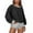 Black, variant on YODETEY Womens Crewneck Sweatshirt, No Boundaries Womens Long Sleeve Pullover Oversized Sweatshirts, Y2k Cropped Pullover Sweaters Tops,Black,S