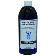 2000 ppm Atomic Particle Colloidal Silver 16 oz. Dietary Supplement by GoldenGevity
